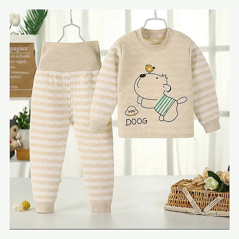 جلی گەرم و داپۆشراو بیجامەی کەمەر لاستیک