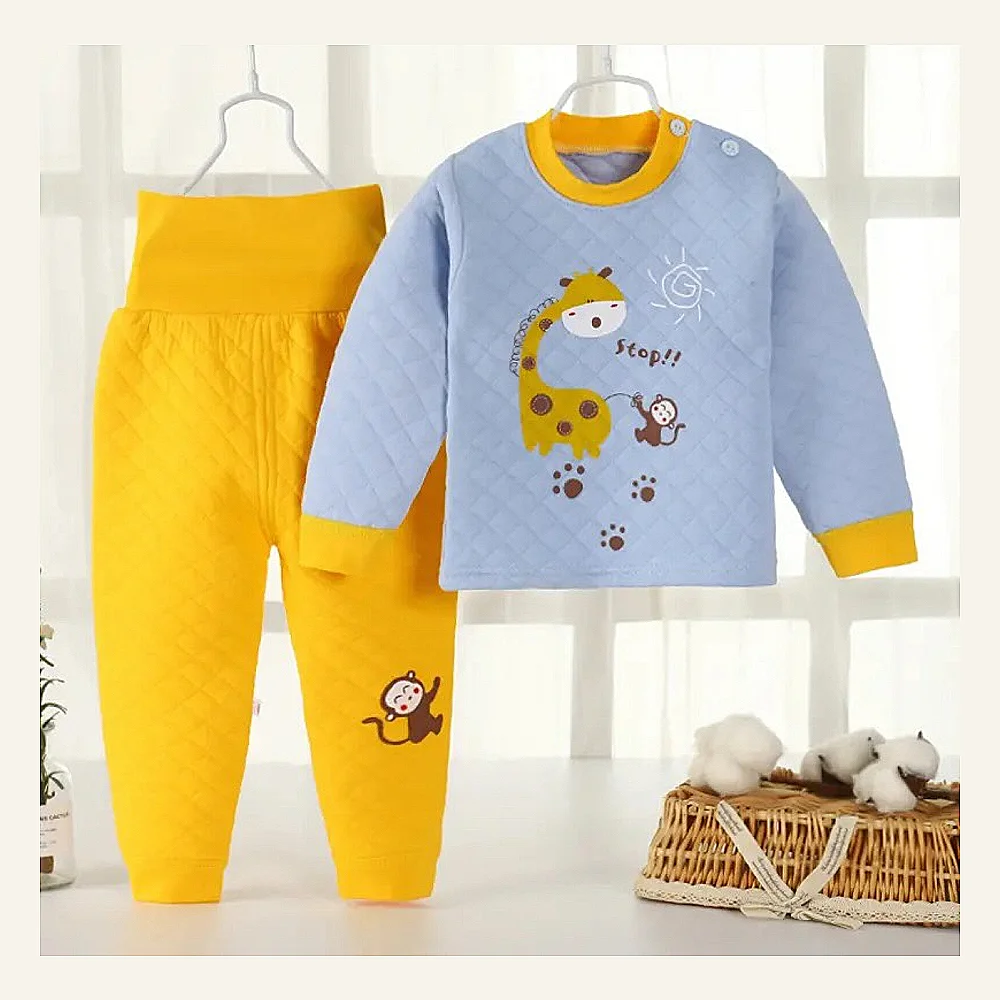 جلی گەرم و داپۆشراو بیجامەی کەمەر لاستیک