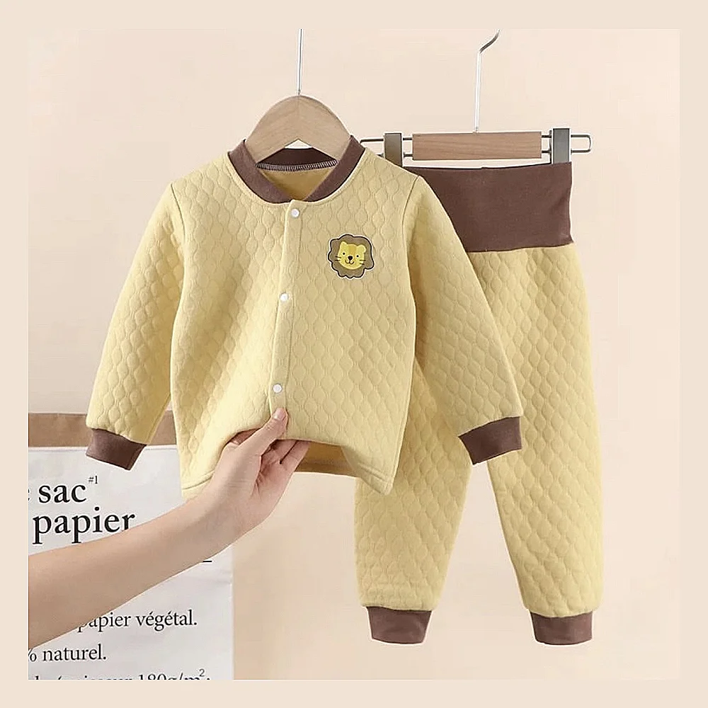 جلی گەرم و داپۆشراو بیجامەی کەمەر لاستیک