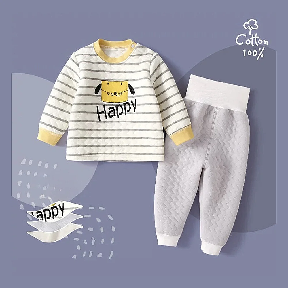 جلی گەرم و داپۆشراو بیجامەی کەمەر لاستیک